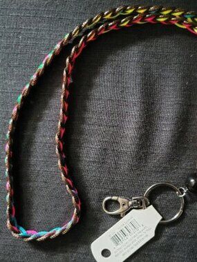 Braided Beaded Festival Lanyards